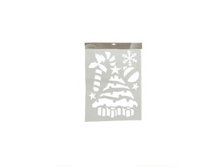 Kerst sjablonen kerstboom 44 x 59 cm
