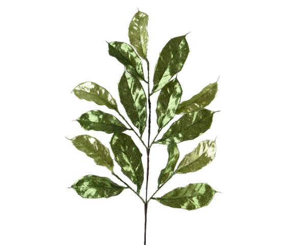 Kerst tak 75 cm groen met glans