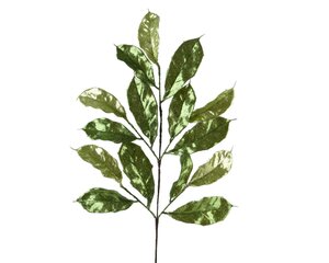 Kerst tak 75 cm groen met glans