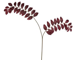 Kerst tak maroon 110 cm rood