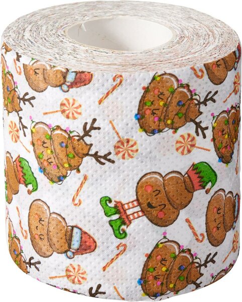 Kerst toilet papier mix