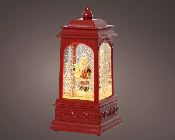 Kerst waterspinner kerstman warm wit - afbeelding 1