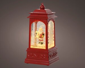 Kerst waterspinner kerstman warm wit - afbeelding 1