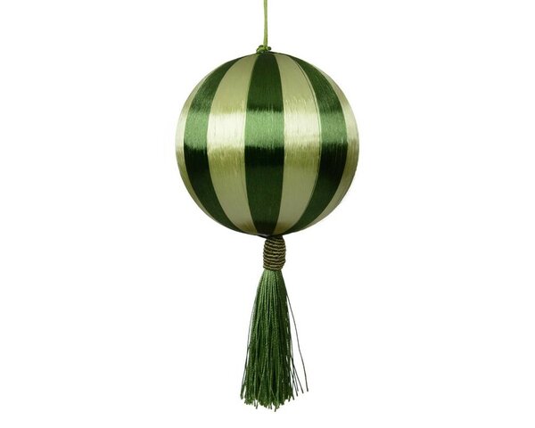 Kerstbal foam 10 cm pistachio / green