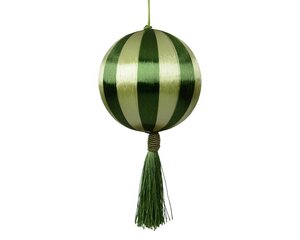 Kerstbal foam 10 cm pistachio / green
