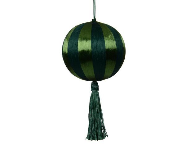 Kerstbal foam 8 cm emerald / green
