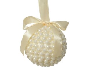Kerstbal foam 8 cm parel