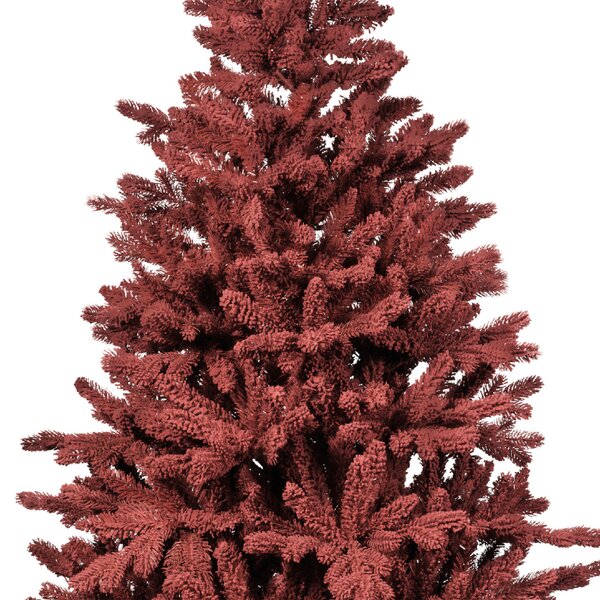 Kerstboom Burgundy fir 180 cm rood - afbeelding 2