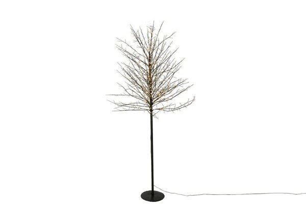 Kerstboom LED Fausto 180 cm zwart 900 lamps
