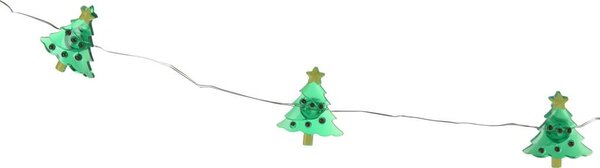 Kerstboompjes met verlichting 20 lampjes - afbeelding 1