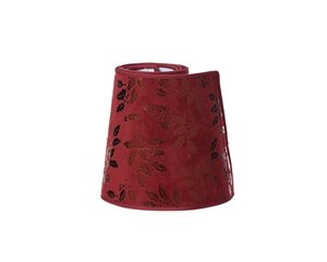 Kerstboomring polyester D56 cm rood