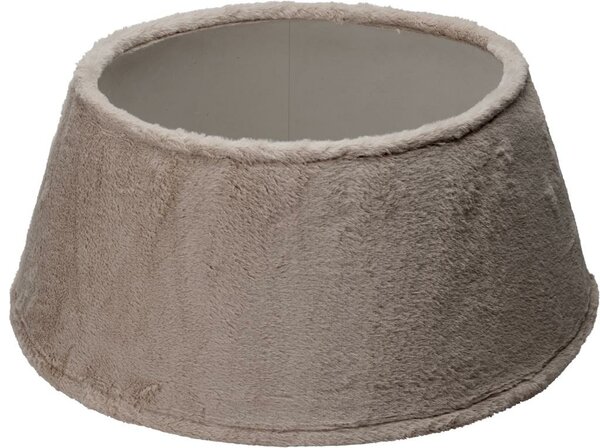 Kerstboomrok 55 cm taupe