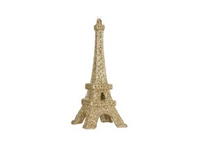 Kersthanger eiffeltoren 14,5 cm goud