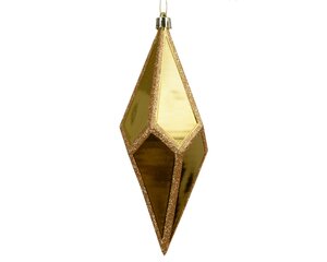 Kersthanger kegel 11 cm goud