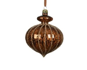 Kersthanger kunststof 8 cm espresso