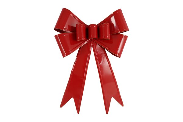 Kersthanger strik berit 50,5 cm rood