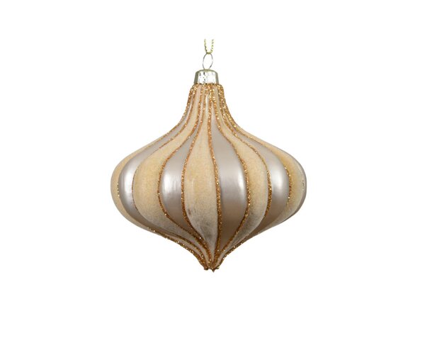 Kersthanger Ui 10 cm zilver