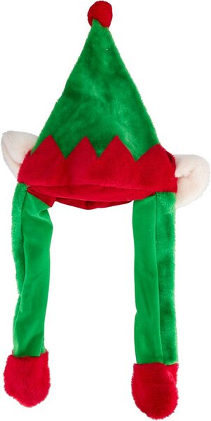 Kerstmuts met flappen elf