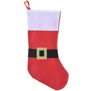 Kerstsok met riem 43 cm