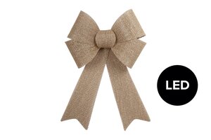 Kerststrik LED sanna 43 cm beige - afbeelding 1