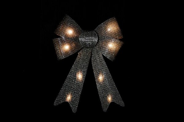 Kerststrik LED sanna 43 cm beige - afbeelding 2