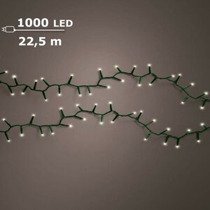 Kerstverlichting compact rice lights 1000 warm wit - afbeelding 1