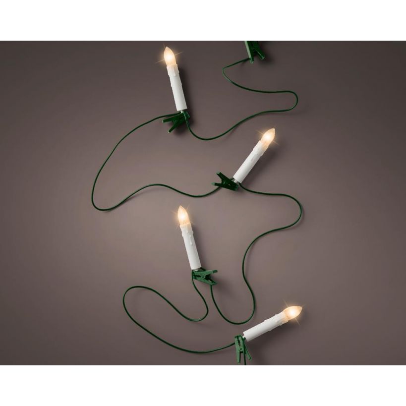 Kerstverlichting kaars 16 lampjes online bestellen