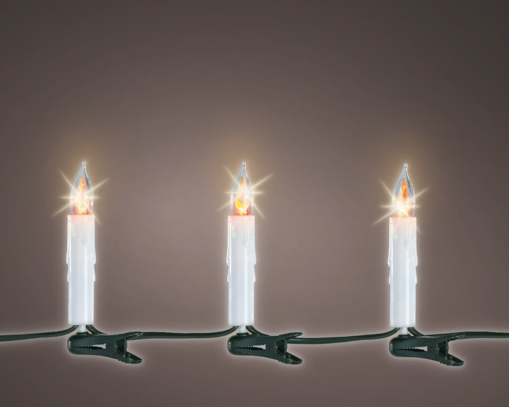 kerstverlichting kaars flame 15 lampjes binnen Koopkerstverlichting.nl