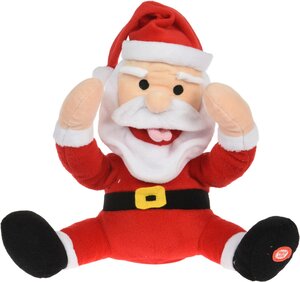 Kiekeboe kerstman met muziek