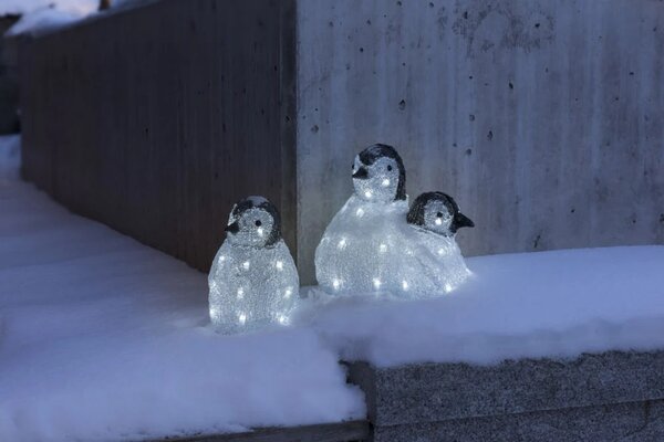 Konstsmide acryl pinguin familie - afbeelding 2