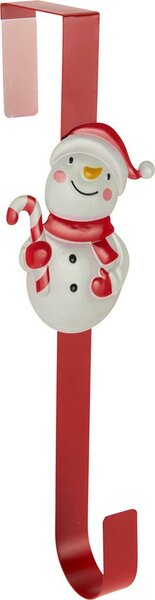 Kranshanger 37 cm rood sneeuwpop