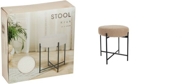 Kruk bruin 36 x 40 cm