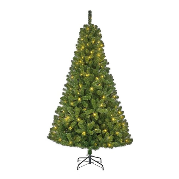 Kunstkerstboom Charlton met led 215 cm outdoor