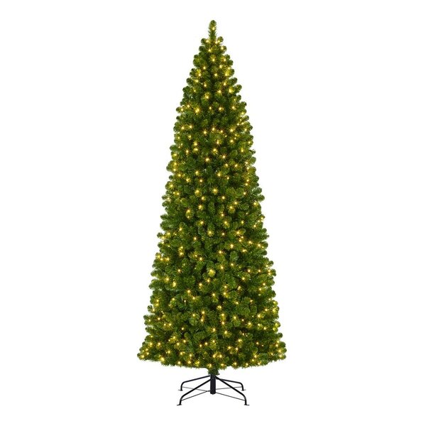 Kunstkerstboom Charlton slim met led 260 cm outdoor