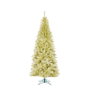Kunstkerstboom Colchester 215 cm champagne - afbeelding 2