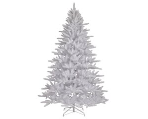 Kunstkerstboom Copenhagen fir wit/iris 180 cm - afbeelding 2