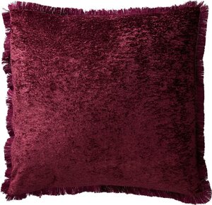 Kussen 45x45 cm bordeaux 