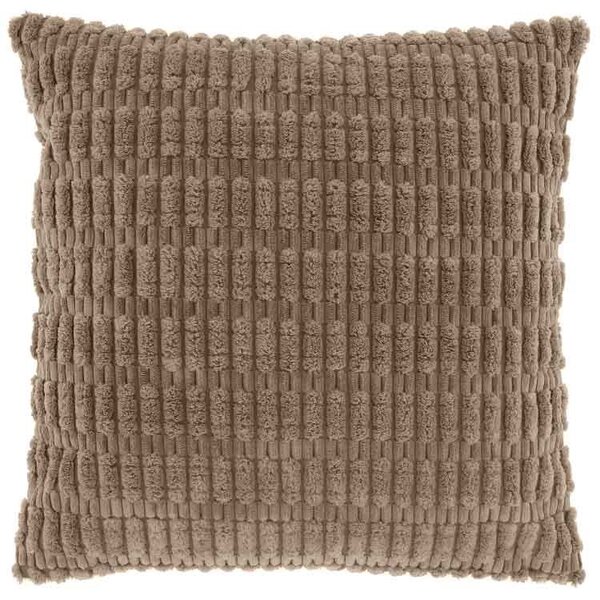 Unique Living kussen cedro 45 x 45 cm taupe