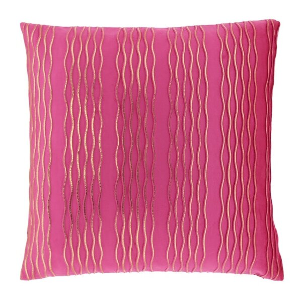 Unique Living kussen hilke 45 x 45 cm fuchsia