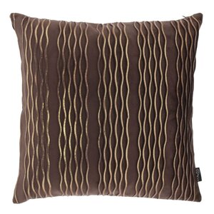Unique Living kussen hilke 45 x 45 cm rocky brown