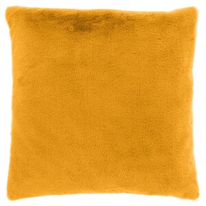 Unique Living kussen klaas 45 x 45 cm glowy yellow