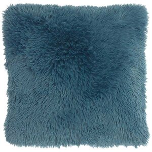 Unique Living kussen mats 45 x 45 cm jeans blue