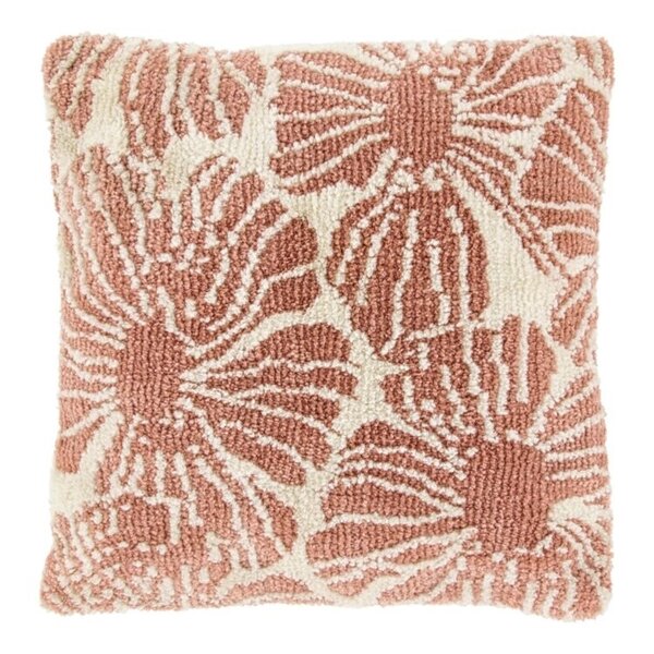 Unique Living kussen monica 45x45 cm oudroze