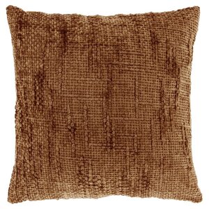 Unique Living kussen moof 45x45 cm bruin