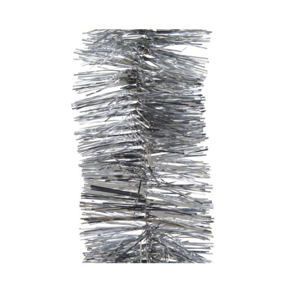 Lametta guirlande glans zilver