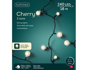 Led cherry lights 240 lamps warm wit - afbeelding 2