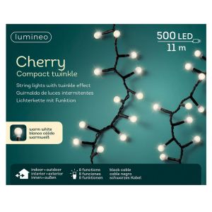 Led cherry lights compact 500 lamps warm-wit - afbeelding 3