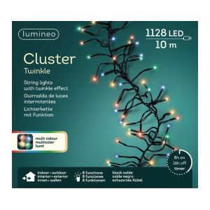 Led Clusterverlichting 1128 lampjes multicolour - afbeelding 2