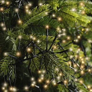 LED clusterverlichting warm wit / klassiek warm 1128 lampjes - afbeelding 4