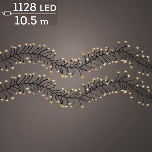 LED clusterverlichting warm wit / klassiek warm 1128 lampjes